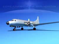 Convair CV-580 Bare Metal