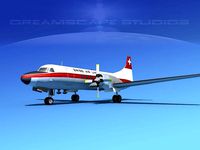 Convair CV-580 Swissair
