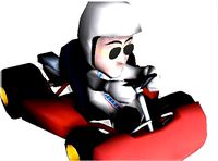Comic Gokart and Character