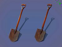 Game ready Shovel