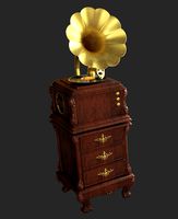 Old gramophone