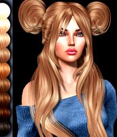 Tulsi Female hair style 3d rigged