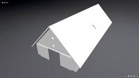 high detailed 3 floor big large barn