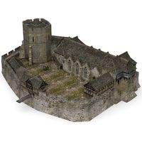 Fortified Manor for DAZ Studio