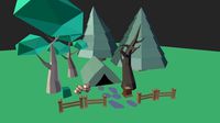 Low Poly Outdoor Pack