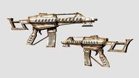 gun lowpoly gun gun for 3d gaming