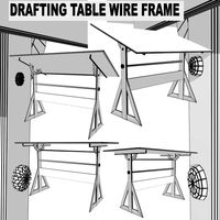 Drafting Table FBX and OBJ