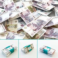 Ruble Russian money