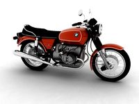 BMW R906 1974 3D Model