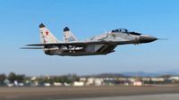 Mig 29 Fulcrum Russian Airforce military aircraft