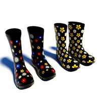 Flowery Wellies