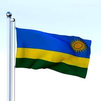 Animated Rwanda Flag