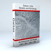 Dallas Streets and Buildings