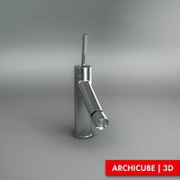 Bidet Tap Uno 3D Model
