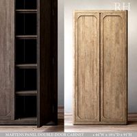 RH Martens panel double-door cabinet