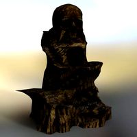 Skull Rock Mountain obj format