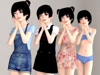 Eri various outfit pose 01