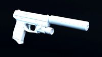 Tactical pistol High Poly