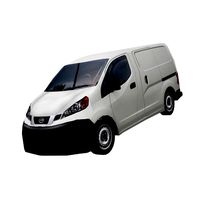 Nissan NV200 Japanese design low polygonal van