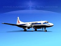 Convair CV-340 United Airlines