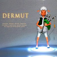 Dermut Sheep Bagpiper