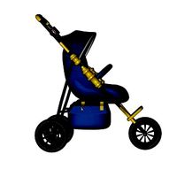 Pushchair 3D model