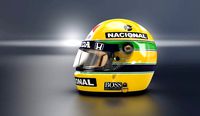 1988 Ayrton Senna Championschip Race Helmet