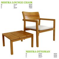 Mistra Lounge Chair and Ottoman