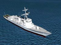 Burke Class Destroyer DDG 89 USS Mustin