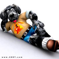 3DRT - Doggy fantasy character2