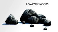 Rocks low poly asset