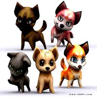 3DRT - Chibii Dogs