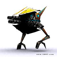 3DRT - Warbot Mechanoid Bug
