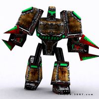 3DRT - Warbot Mechanoid Dagger