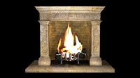 Antique Fireplace