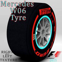 W06 Supersoft front tyre