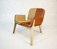 POLTRONA FRAU Jockey armchair by Francois Azambourg