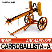 Roman Artillery Carroballista A Soedel Foley
