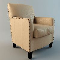 Alabaster Leather Chair