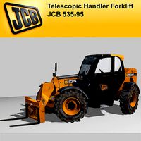 Telescopic Handler Forklift JCB 535 95