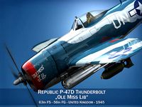 Republic P-47 Thunderbolt - Ole Miss Lib