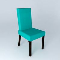 Cover turquoise MARGAUX chair houses the world