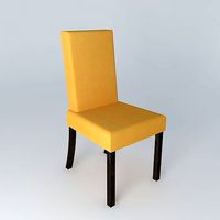 Chair cover MARGAUX yellow houses the world