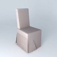 Pink washed linen cover MARGAUX houses the world