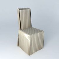 cover MARGAUX striped beige ecru houses the world