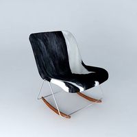 GUARICHE Armchair cowhide houses the world