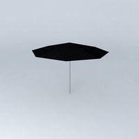 Parasol Black 350 MARBELLA houses the world