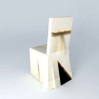 White linen cover MARGAUX node Houses of the world