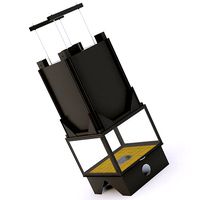 totem 4faces suspendu wood stove