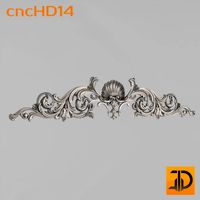 Horizontal decor 3D Model